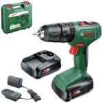 Zeleni Bosch EasyImpact18V-40 akumulatorski udarni vrtalni vijačnik 18V (2x2,0Ah)