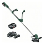 Zeleni Bosch Akumulatorska Nitna Kosilnica UniversalGrassCut 18V-260 (2x2,0 Ah)