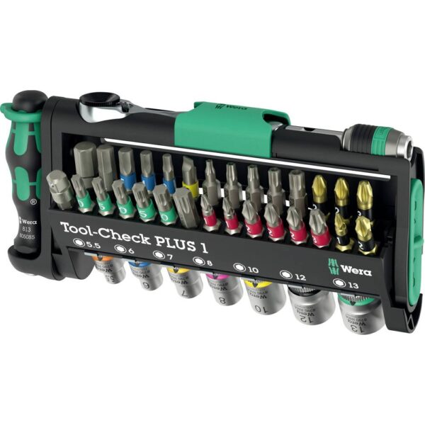 Wera Tool-Check PLUS 1 39-delni set bitov in nasadnih ključev