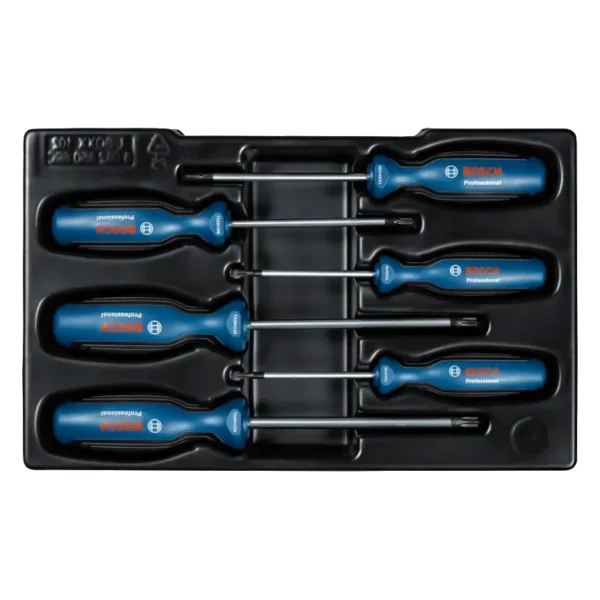 PLAVI BOSCH 6-delni set profesionalnih TORX izvijačev