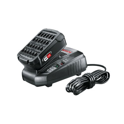 Zeleni Bosch Začetni set 18V: Akumulator 2,5 Ah + Polnilnik AL 1830 CV