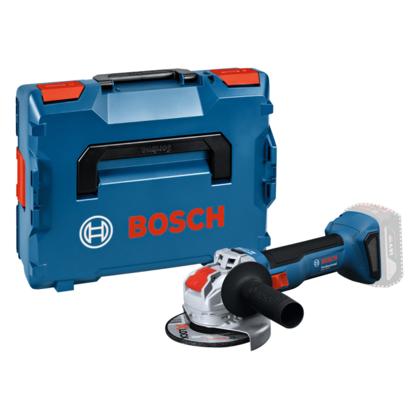 PLAVI BOSCH Akumulatorski kotni brusilnik PRO GWX 18V-8 X-LOCK 125 mm