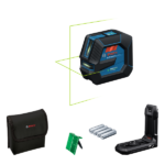 Bosch Professional GLL 20-22 G zeleni križni laser z AA baterijami