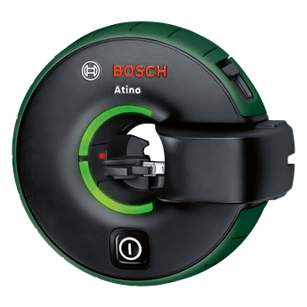 Zeleni Bosch Atino laserski nivelir 360° z merilnim trakom