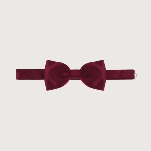 46 Metuljček Lord, Bordo (Unisex) – Komplet 2 Kosov, 100% Poliester