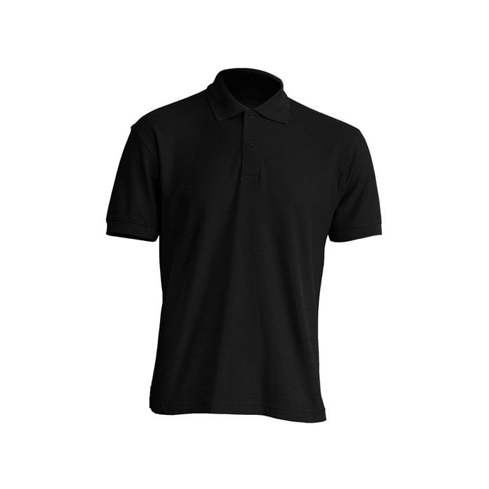 Delovna polo majica, kratki rokavi, črna, velikost XL, 180 g/m² Delovna polo majica, kratki rokavi, črna, velikost XL, 180 g/m²