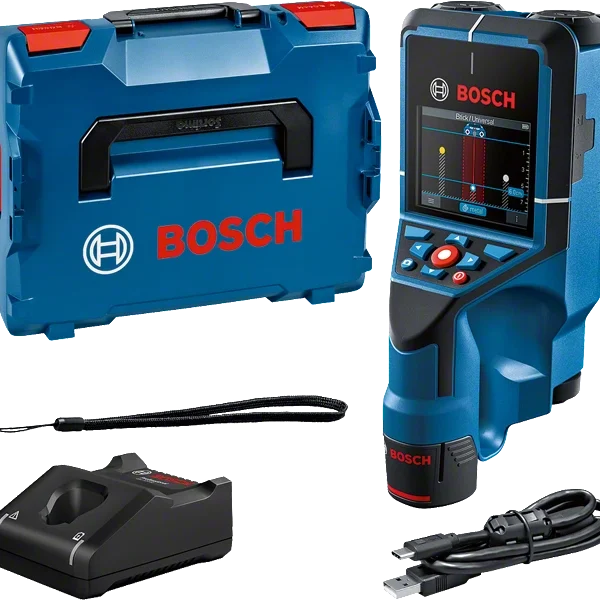 PLAVI BOSCH D-Tect 200 C Professional detektor 12V 2.0Ah z L-BOXX