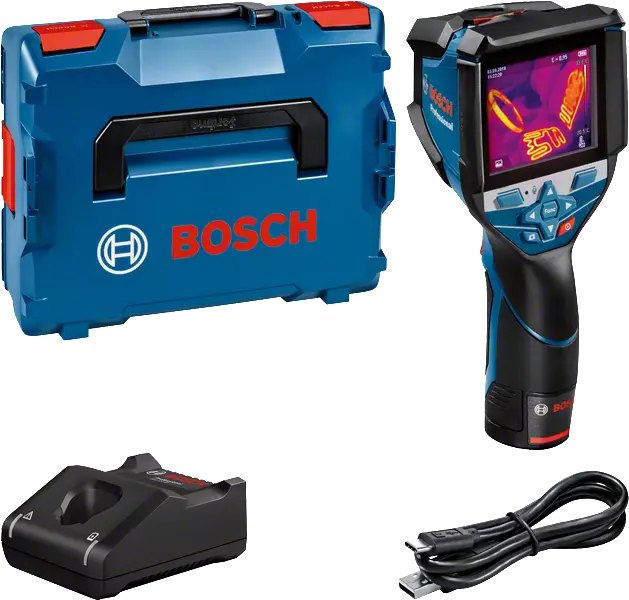 PLAVI BOSCH Termo kamera GTC 600 C PROFESSIONAL, 256x192 px, -20 do +600 °C PLAVI BOSCH Termo kamera GTC 600 C PROFESSIONAL, 256x192 px, -20 do +600 °C