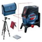 PLAVI BOSCH Kombinirani laser GCL 2-50 C Professional s stojalom BT 150 in držalom RM 2