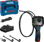 PLAVI BOSCH GIC 12V-5-27 C Inspekcijska kamera z 5" zaslonom in L-BOXX setom