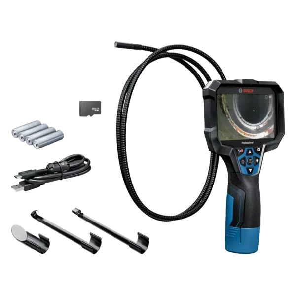 PLAVI BOSCH GIC 12V-5-27 C SOLO profesionalna inspekcijska kamera z 5" zaslonom