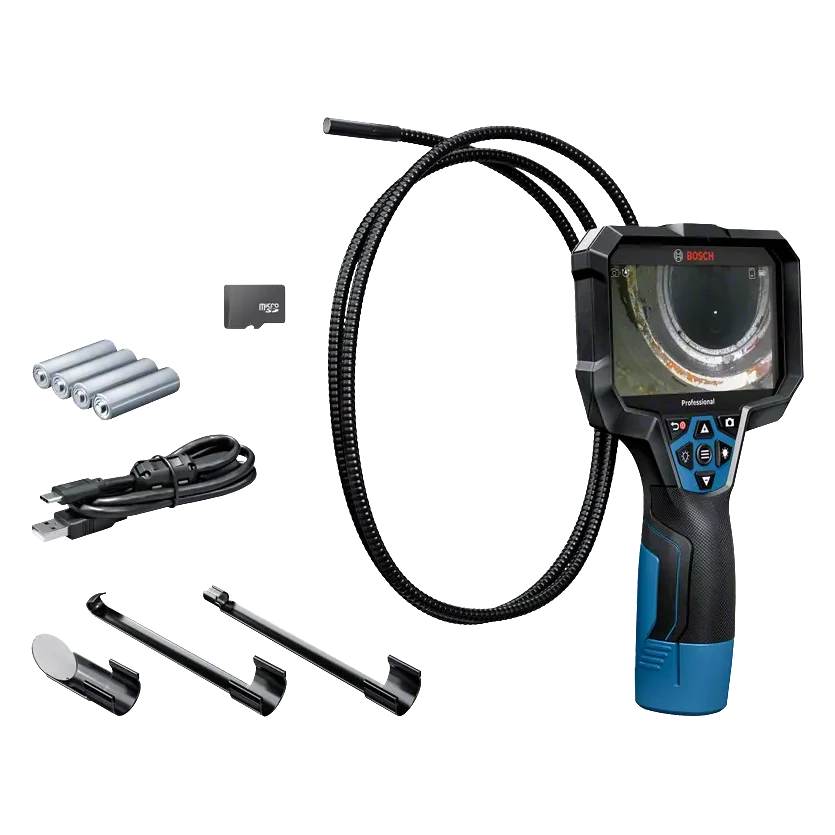 PLAVI BOSCH GIC 12V-5-27 C SOLO profesionalna inspekcijska kamera z 5" zaslonom PLAVI BOSCH GIC 12V-5-27 C SOLO profesionalna inspekcijska kamera z 5" zaslonom