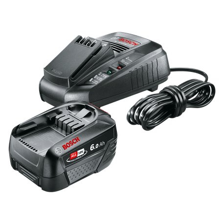 Bosch 18V POWER FOR ALL začetni set: Akumulator 6,0 Ah + Polnilnik AL 1830 CV