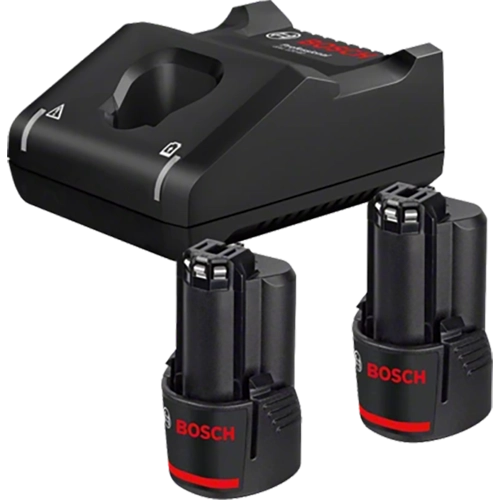 PLAVI BOSCH Akumulatorski zagonski set 2x GBA 12V 2.0Ah + GAL 12V-40