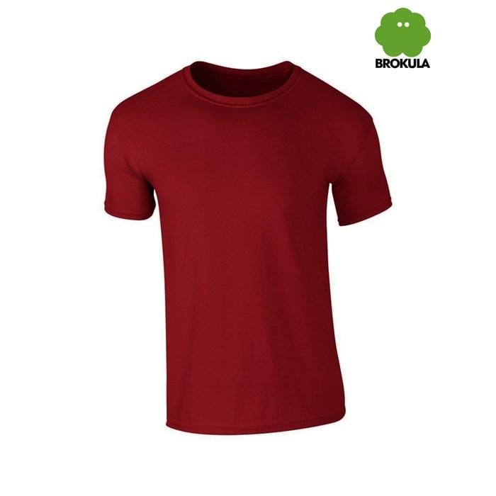 BROKULA Organic Majica s kratkimi rokavi, 100% organski bombaž, rdeča BROKULA Organic Majica s kratkimi rokavi, 100% organski bombaž, rdeča