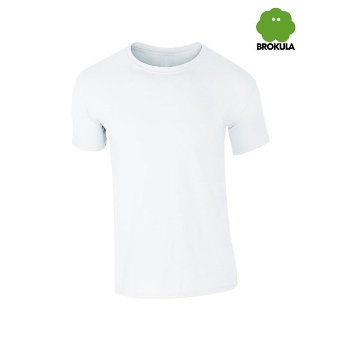 Delovna majica BROKULA VIS, 100% organski bombaž, 160 g/m², bela Delovna majica BROKULA VIS, 100% organski bombaž, 160 g/m², bela