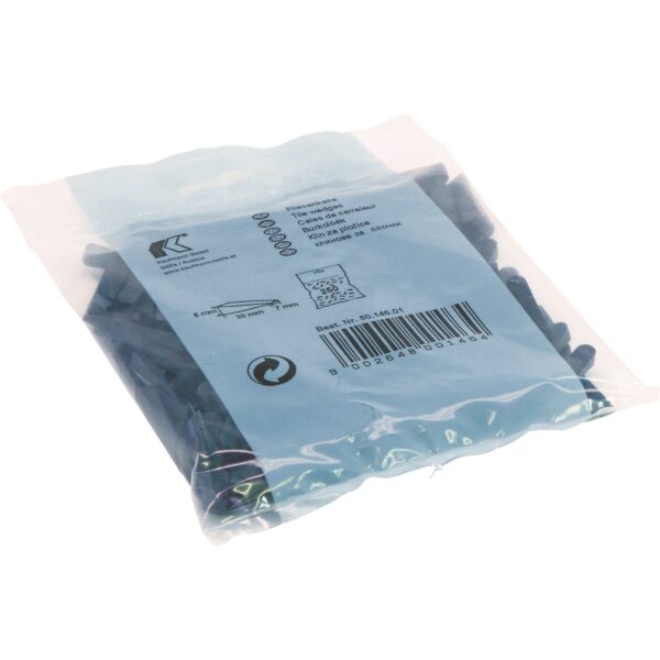 Kaufmann plastični klini za keramiko 30 x 7 x 5 x 0 mm (250 kos)