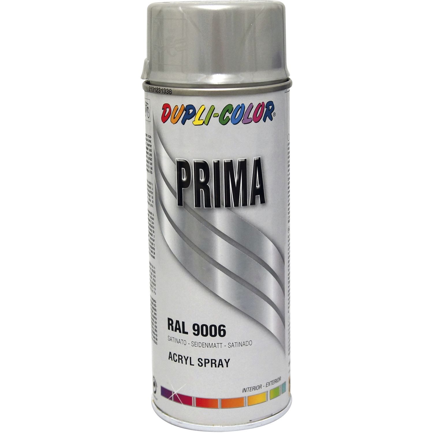 Dupli-Color Lak sprej 400ml, RAL 9006 svileno mat, beli aluminij