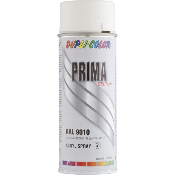 Dupli-Color lak sprej, 400 ml, mat bela