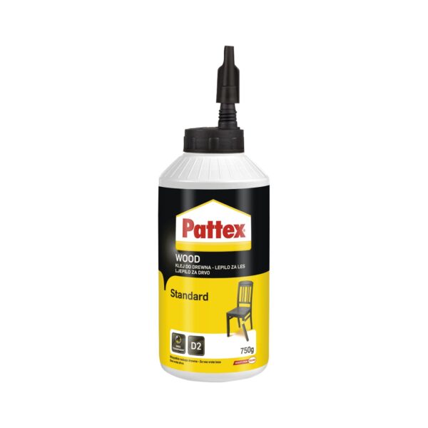 PATTEX Univerzalno lepilo za les Wood Standard, D2, 750g