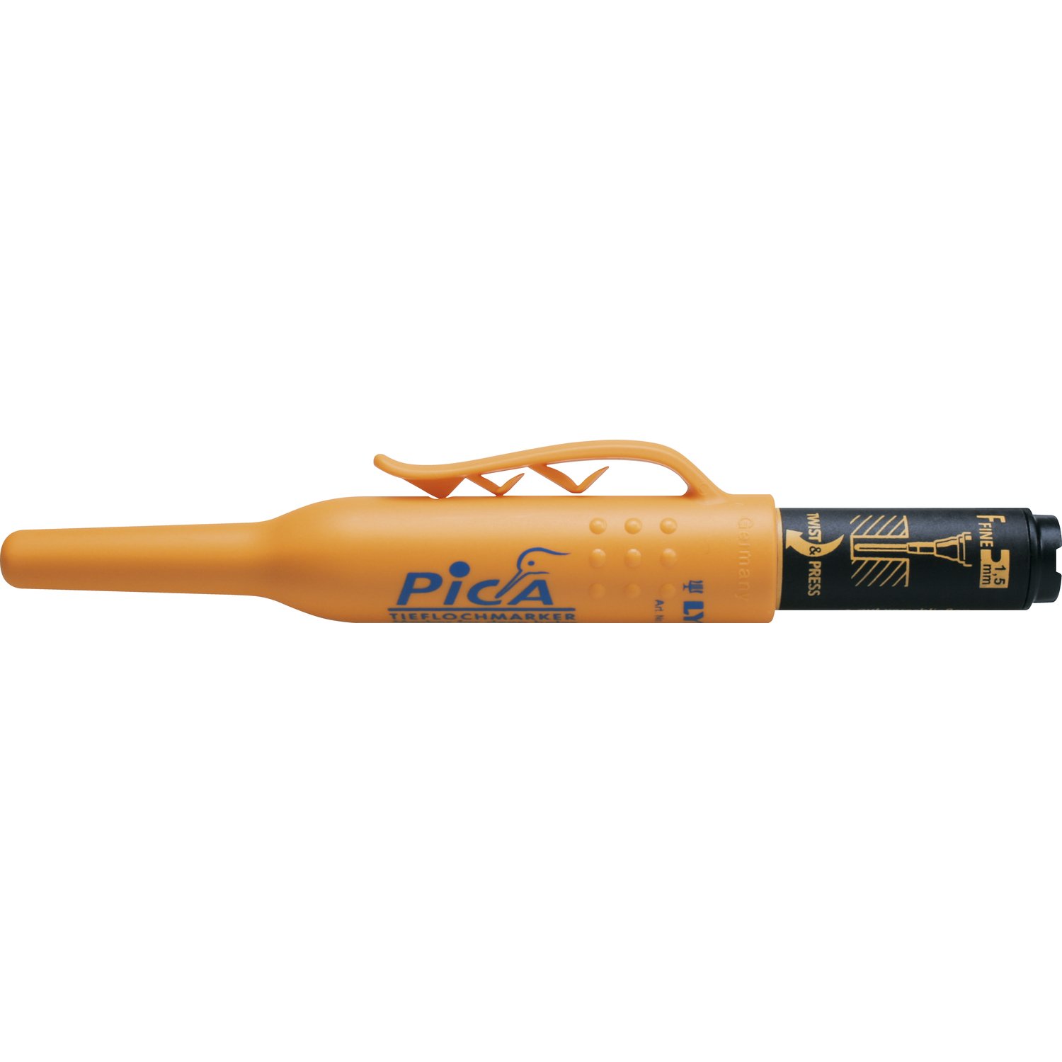 Pica marker za globoke luknje Pica 150, rdeč, 1.5 mm Pica marker za globoke luknje Pica 150, rdeč, 1.5 mm