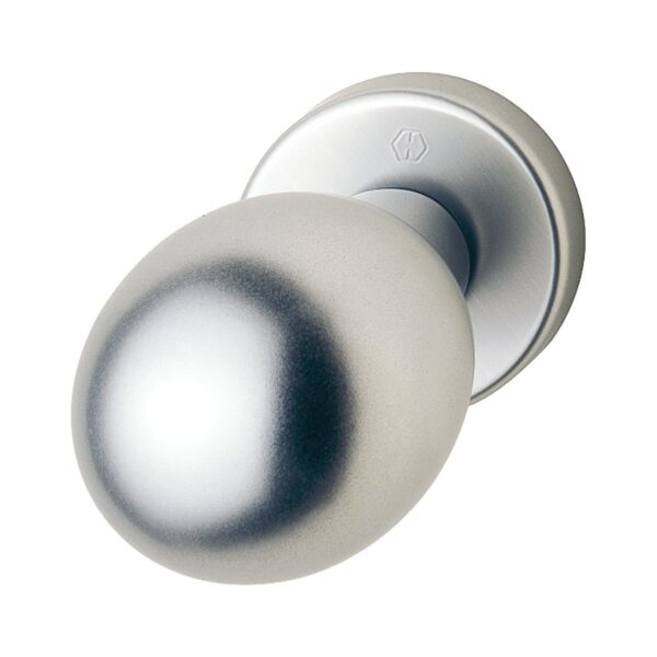 HOPPE Vratna krogla z rozeto, aluminij F1, ø 55 mm