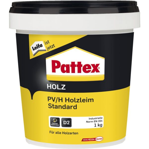PATTEX Lepilo za les D2, standard, 1 kg