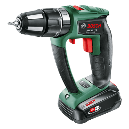 Zeleni Bosch PSB 18 LI-2 Ergonomski akumulatorski udarni vrtalni vijačnik 18V Zeleni Bosch PSB 18 LI-2 Ergonomski akumulatorski udarni vrtalni vijačnik 18V
