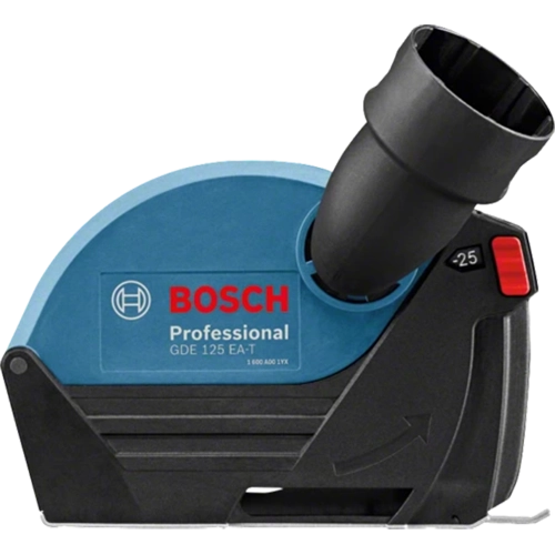 PLAVI BOSCH Nastavek za odsesovanje prahu GDE 125 EA-T za kotne brusilnike 125 mm PLAVI BOSCH Nastavek za odsesovanje prahu GDE 125 EA-T za kotne brusilnike 125 mm