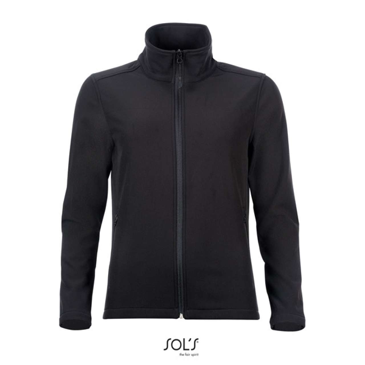 SOL'S Ženska softshell jakna, črna, 280 g/m² SOL'S Ženska softshell jakna, črna, 280 g/m²