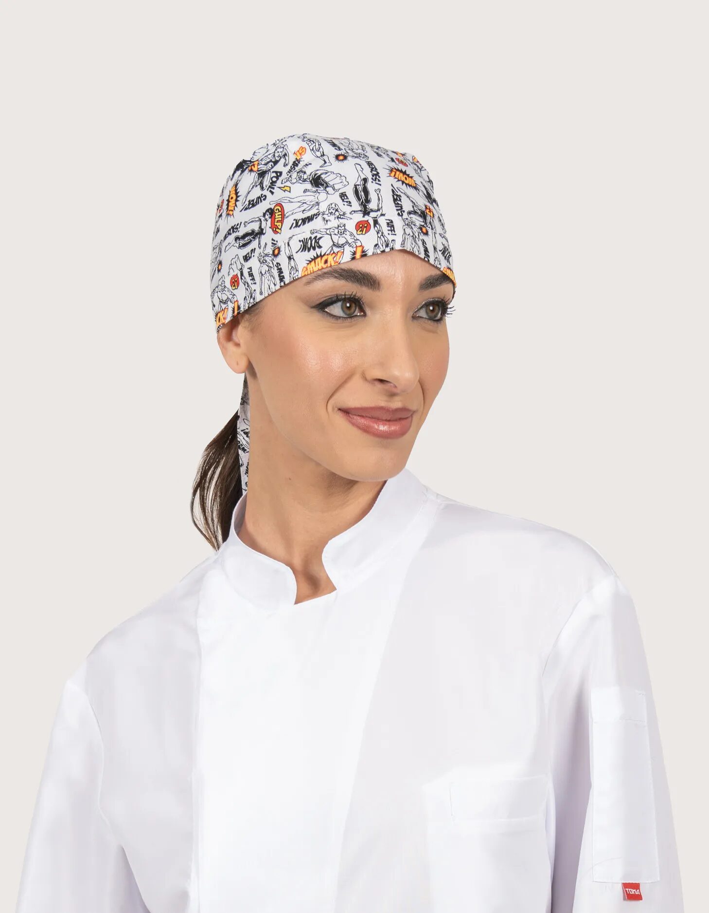 Toma Youniform Toledo Kuharska Bandana "Superheroes" – Set 2 kosa Toma Youniform Toledo Kuharska Bandana "Superheroes" – Set 2 kosa