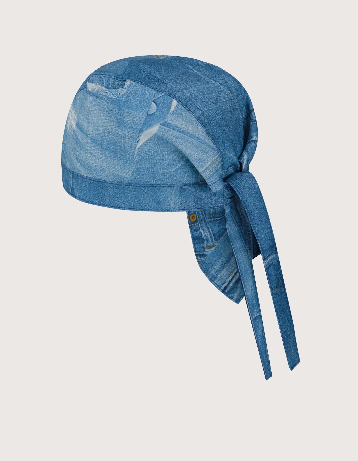 Toma Youniform Kuharska Bandana, Vzorca "Jeans", 100% Bombaž, Set 2 Kosa Toma Youniform Kuharska Bandana, Vzorca "Jeans", 100% Bombaž, Set 2 Kosa