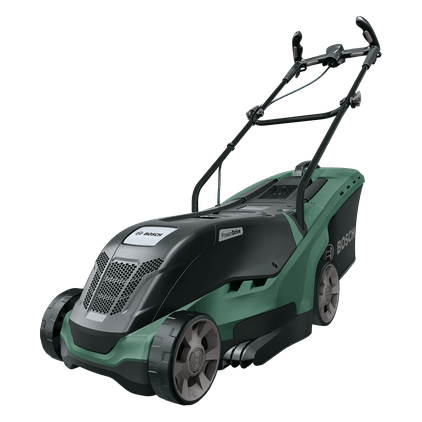 Zeleni Bosch UniversalRotak 550 električna kosilnica z nožem LeafCollect Zeleni Bosch UniversalRotak 550 električna kosilnica z nožem LeafCollect