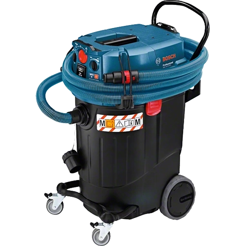 PLAVI BOSCH GAS 55 M AFC industrijski mokro-suhi sesalnik, 1200 W, 55 L, razred M
