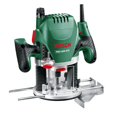 Bosch nadrezkar POF 1400 ACE za natančno obdelavo lesa